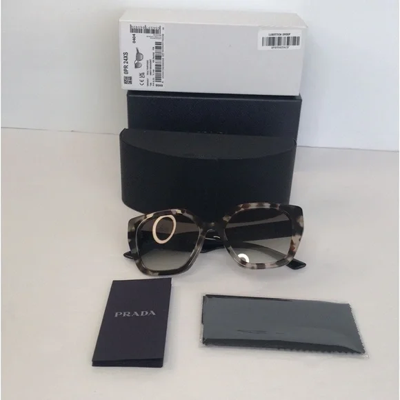 Authentic New PRADA PR 24x Sunglasses SPR 24X Havana